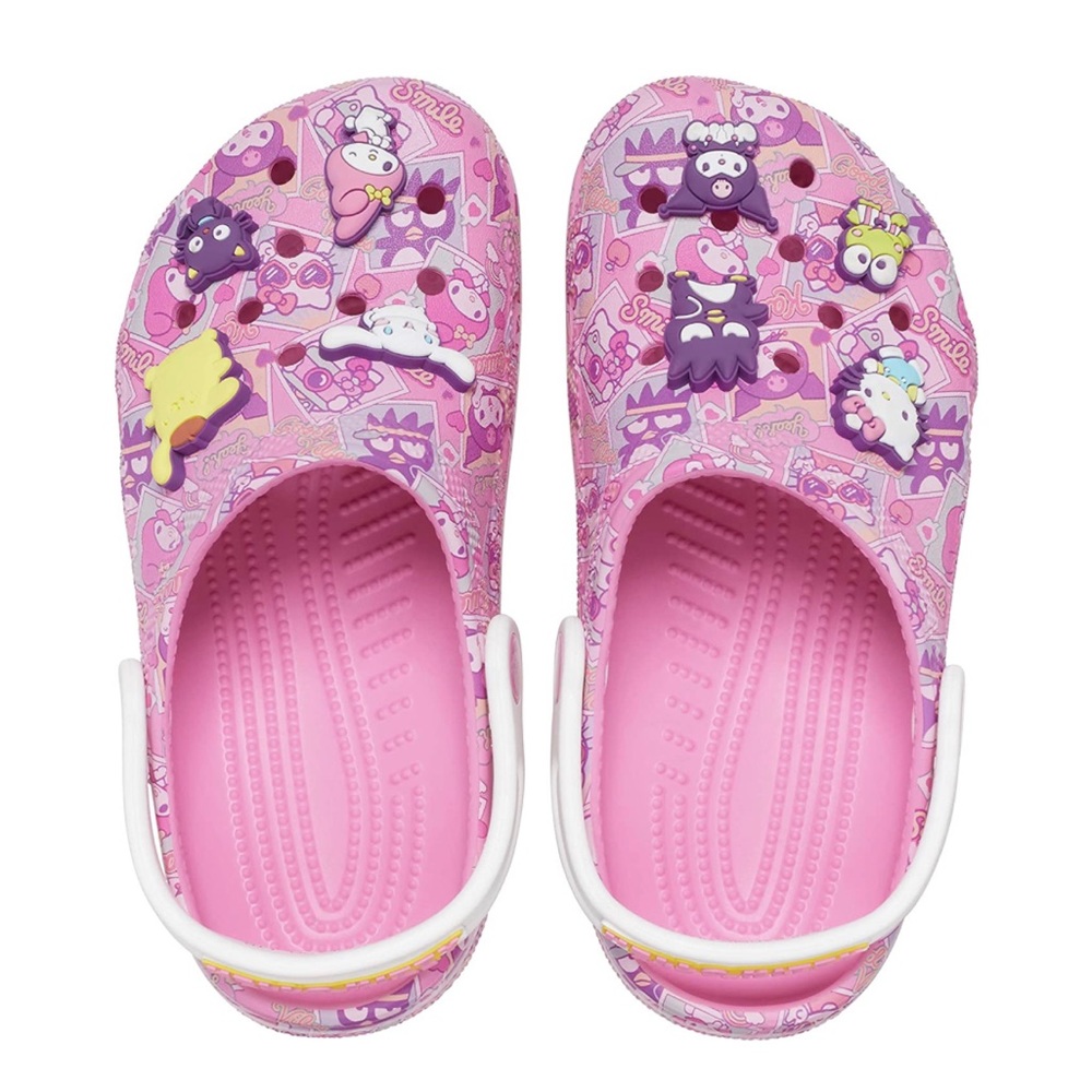 Hello Kitty Sanrio crocs NWT